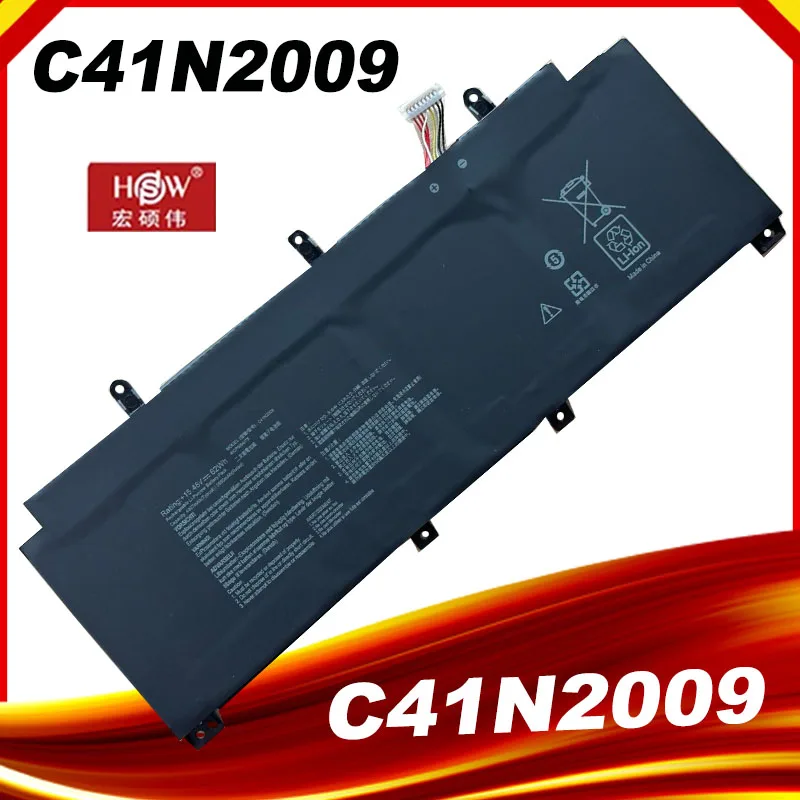 C41N2009 Laptop Battery For ASUS ROG Flow X13 GV301QC GV301QE GV301QH  15.48V 62WH