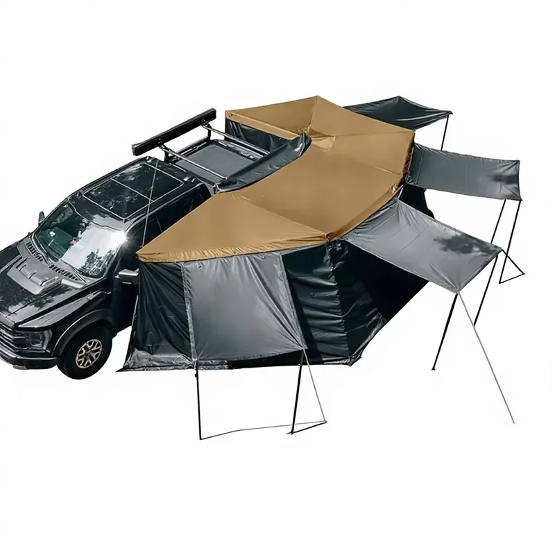 Brand-authorized Gobi Desert 270 Car-side Awning SUV Side-mount Tent Automotive Outdoor Camping Fan-shaped Canopy Sunshade