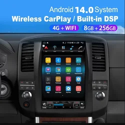 Android 14 For Nissan Pathfinder R51 2008 2009 2010 2011 2012 Car Radio Stereo Multimedia Player GPS Navigation CarPlay WIFI 4G