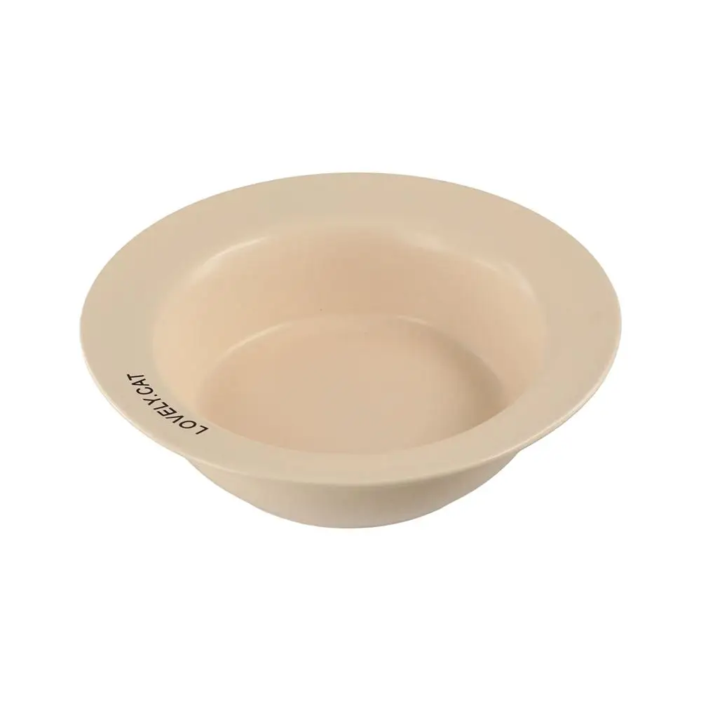 

Cat Eating Bowls Cervical Protect UFO Ceramic Cat Bowl Round Ceramic Cat Food Water Bowl 170ml Cat Feeding Dish Feeding