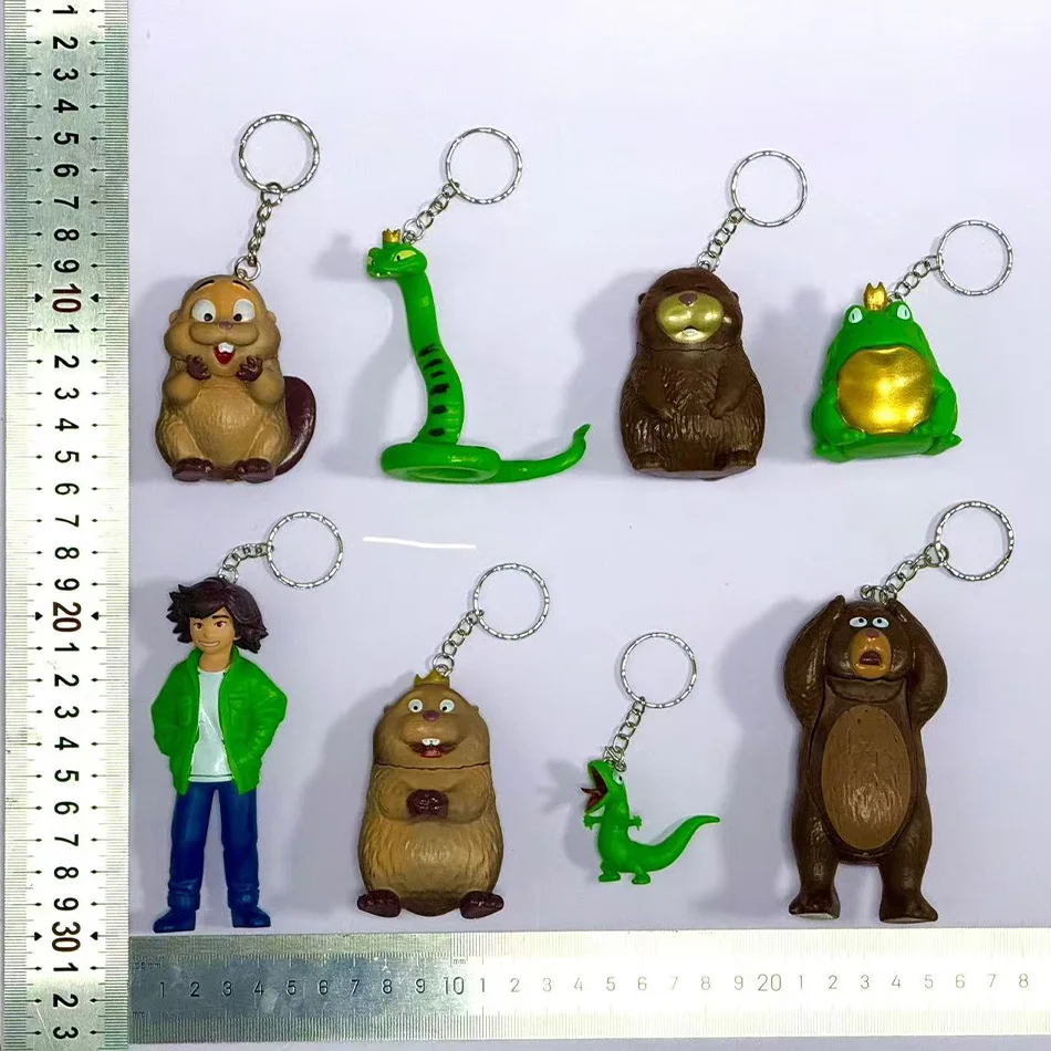 New Anime Hoppers blind box lizard Mabel/King George/Mayor Jerry Cute Funny Action Figure Figurine Model Doll Toy Gift for Kids