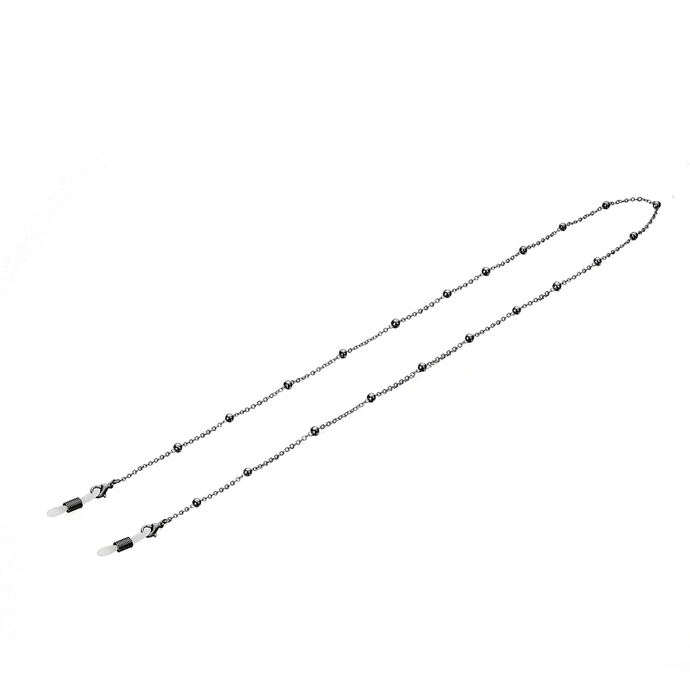 

3pcs Eyeglass Chains Metal Sunglass Strap Holder Beaded Fashion Retainer Chain For Glasses Sunglasses Readers Protective Travel