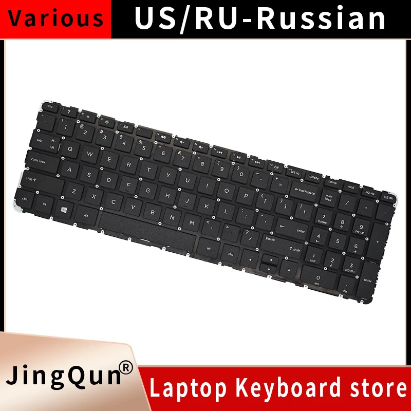 

US Russian Laptop Keyboard For HP Pavilion 15-D035dx 15-D038ca 15-D040ca 15-D040dx 15-D050nr TPN-F113 719853-001 749658-001