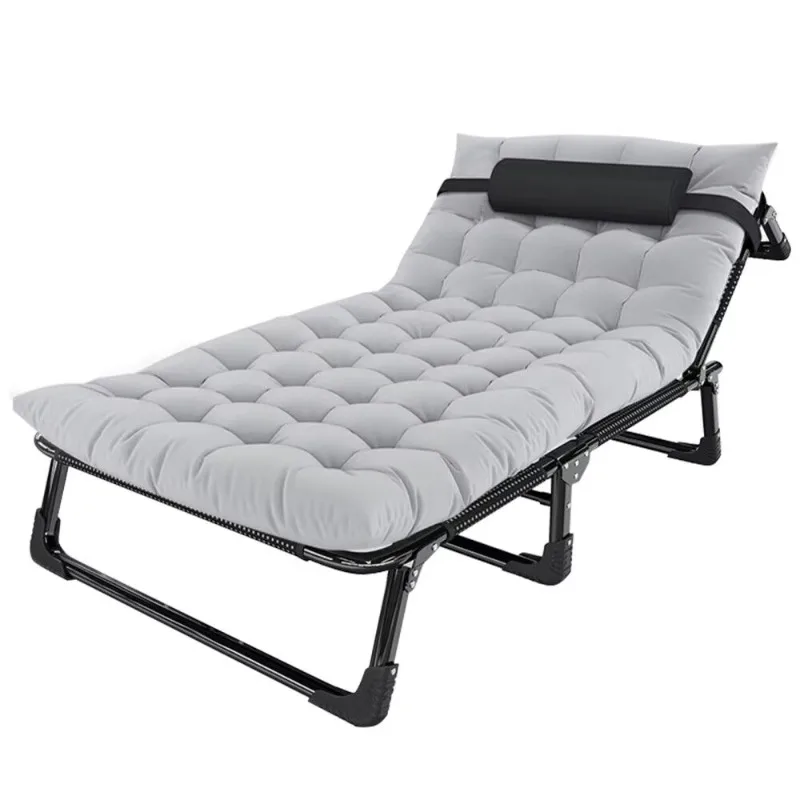 Foldable Camping Hunting Portable Folding Cot Used for Beach Barbecue Backpack Office Hiking Bed with Storage Bag