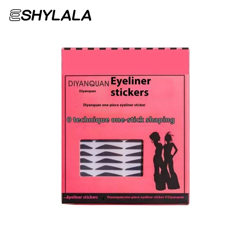 300 pçs/caixa resistente à água delineador selo adesivos moldagem única fácil de usar resistente à água resistente ao suor resistente ao suor