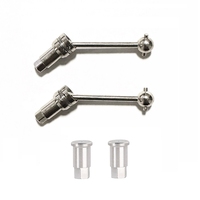LDRC A86 LD1801 LD1802 LD1803 LD1804 A01 A02 2pcs Metal Front Rear Drive Shaft CVD Driveshaft RC Car Upgrade Parts Accessories