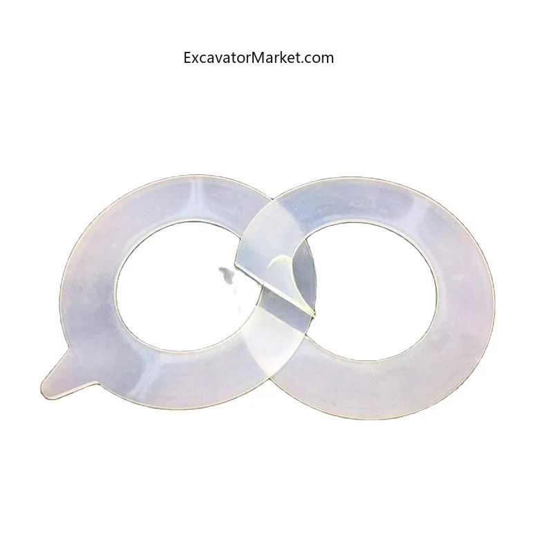 Non-disassembly Gasket Round Thickened Resin Excavator  Gasket Fast Wear-resistant  Gasket Bucket Shaft excavator Accessories