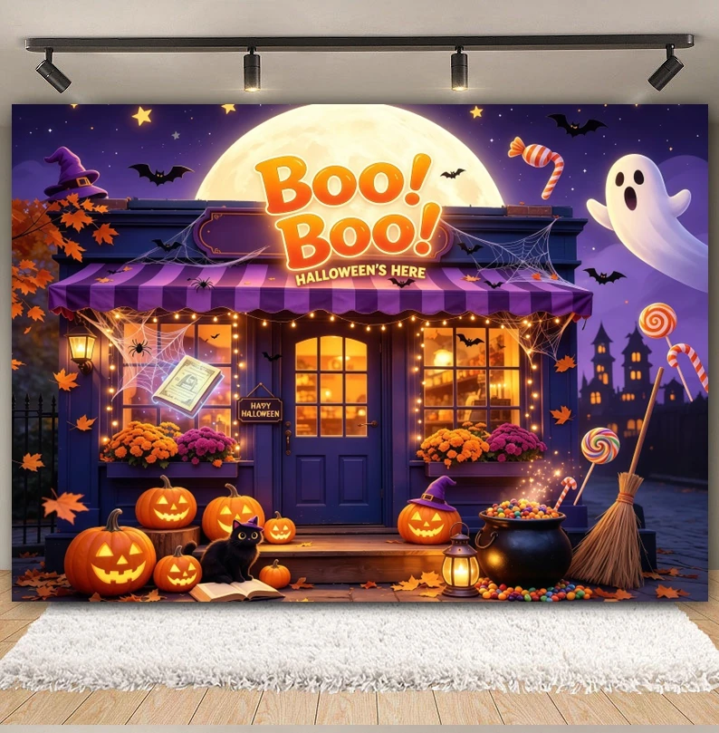 Fondo de fotografía de Hallowe - Photography Trick reseña y precio