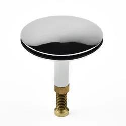 Sink Sink Waste Plug Stopper Tool Bathroom Bathtub Copper Drain Plug Silver 43mm Waste Accessories Bath Pop-Up