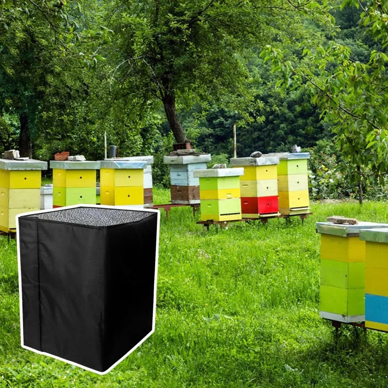 ABUL-Copertura termica per alveare invernale antivento Avvolgimento di protezione impermeabile per alveare per uso invernale Forniture per apicoltura regolabili