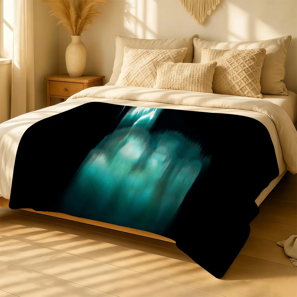 Singer Phoebe Bridgers Blanket For Soft Warm Knee For Bedroom Living Room Bed Sofa Camping Picnic Office Gift