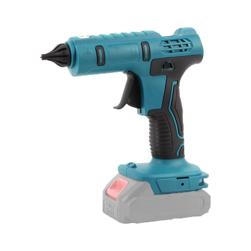 Cordless Electric Hot Melt Glue Gun Anti-Scald Copper Nozzle DIY With Glue Sticks For Makita 18V Battery