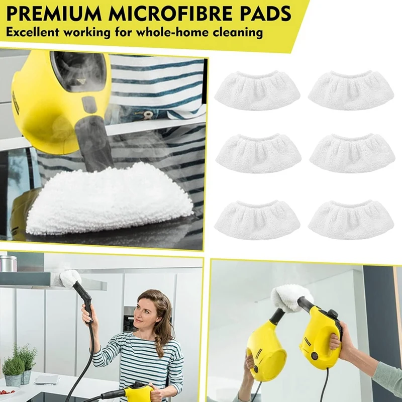 Steam Cleaner Accessory Set For Karcher Steam Cleaner Easyfix SC 2, SC 3, SC 4, SC 5 Mop Cloth Brush Nozzle image 2