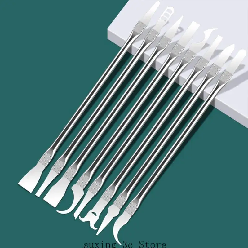 E8BE 8PICES OUVRIR TOL TOL MINE RÉPARATION BLADEE MINDE POUR LE RÉPOSABLE GLUES CPU