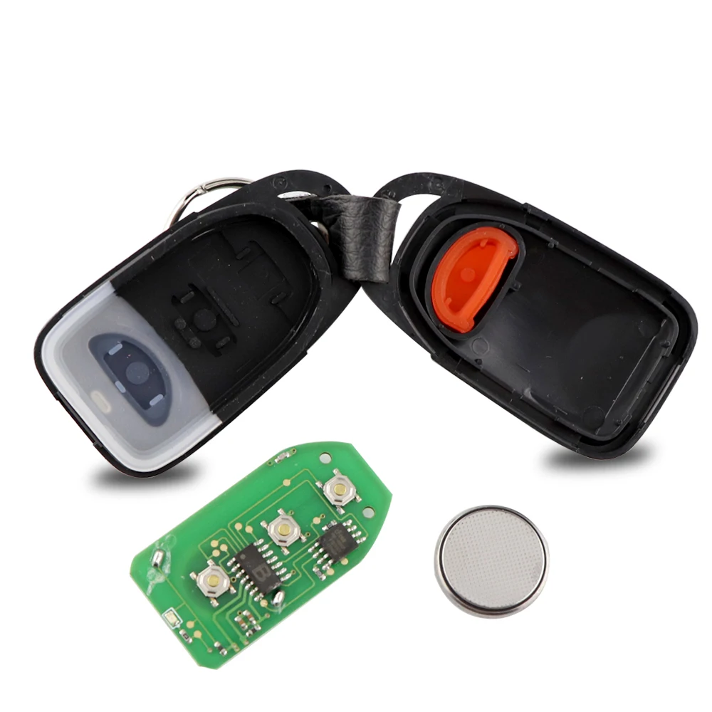 433Mhz Remote Car Key For Kia Carens For Hyundai Tucson Sonata Santa FE Elantra Accent Atos Trajet IX35 Eagle 2005-2011 NO Logo