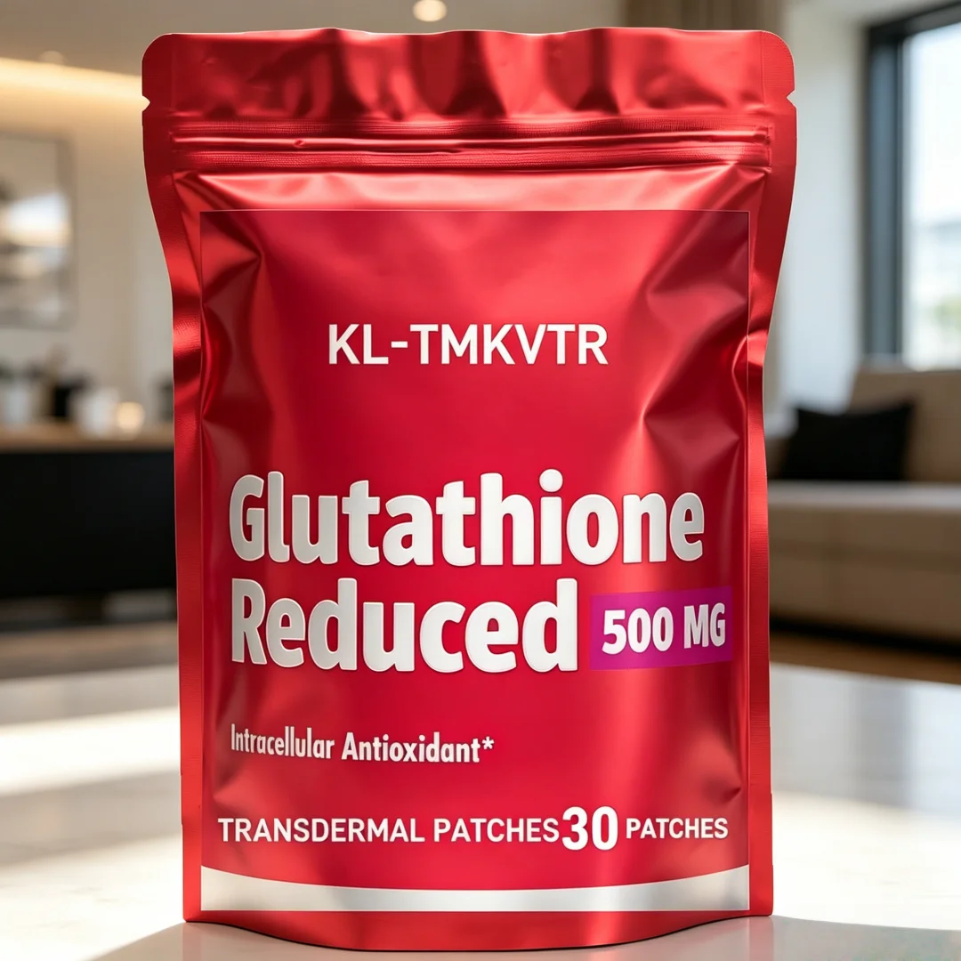 30 Patches Glutathione Reduced Transdermal Patches Master Antioxidant & Detoxifier - Immune & Cardiovascular Support