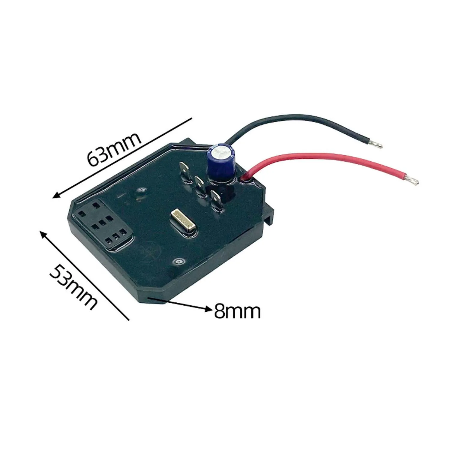 18V 21V Brushless Drill Switch Control Board Replacement Part Made of Metal and Plastic for Cordless Drill Systems