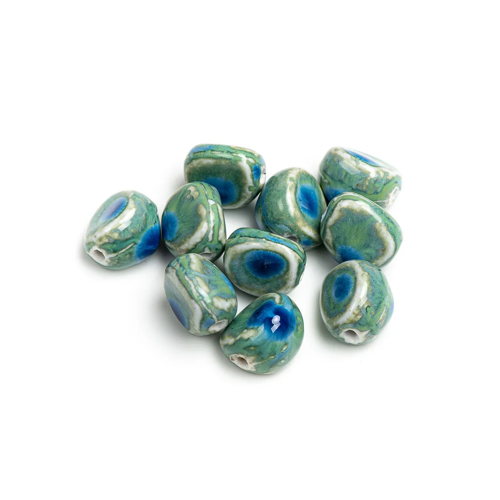 19#5pcs Specail Shape Ceramic Beads Pendant Porcelain Jewelry Part for Necklace Bracelet beads for jewelry making bulk #XN080-2