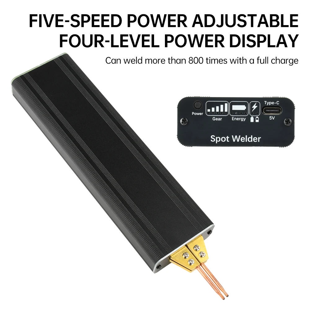 

Портативный ручной аккумулятор для точечной сварки своими руками для сварки литиевых батарей 18650, никелевых полосок и никелевых лент