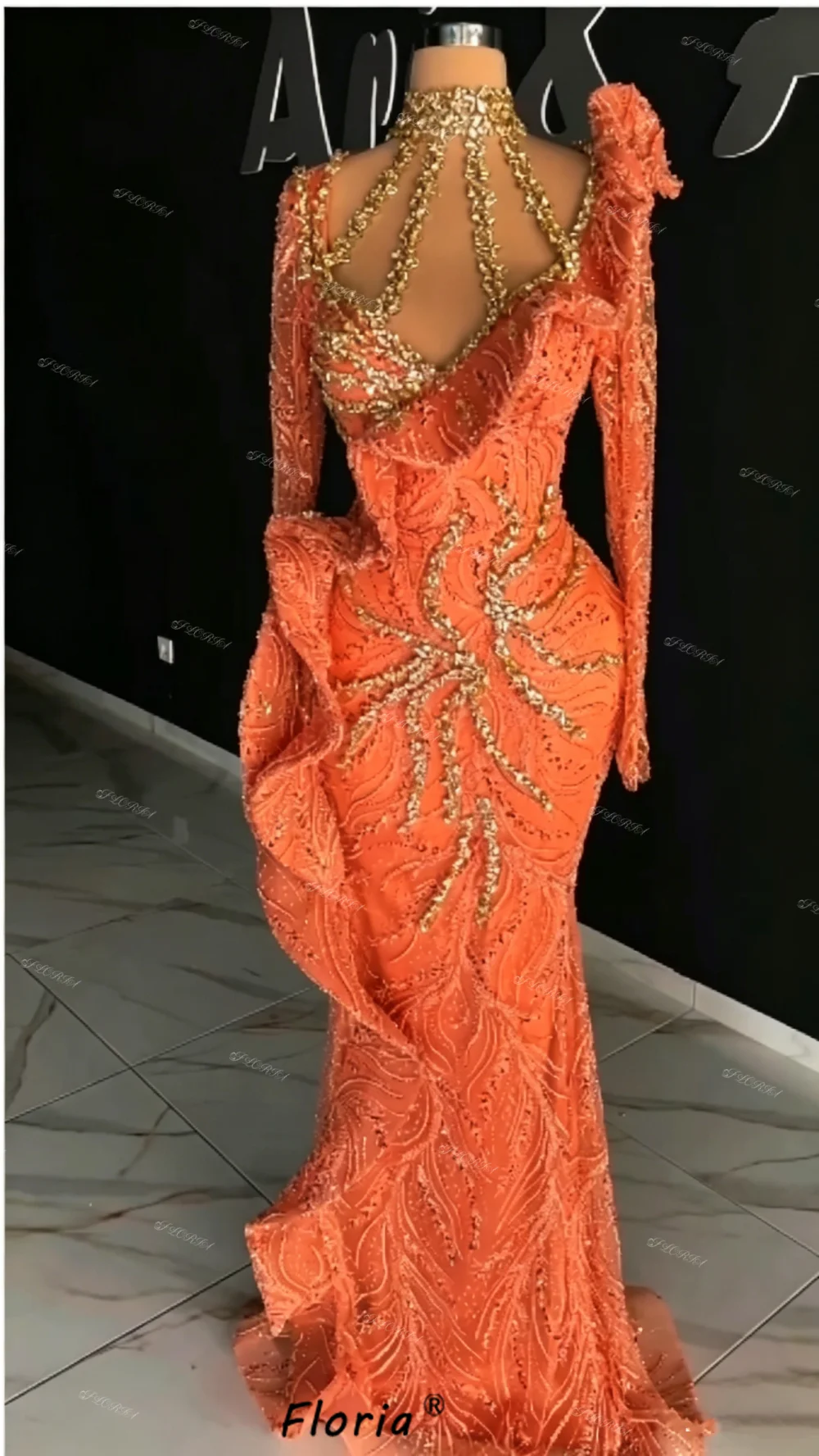 

Роскошные оранжевые вечерние платья с блестящими золотыми кристаллами, вечерние платья-русалки для знаменитостей, выпускные платья, свадебные платья с рюшами на заказ, вечерние наряды