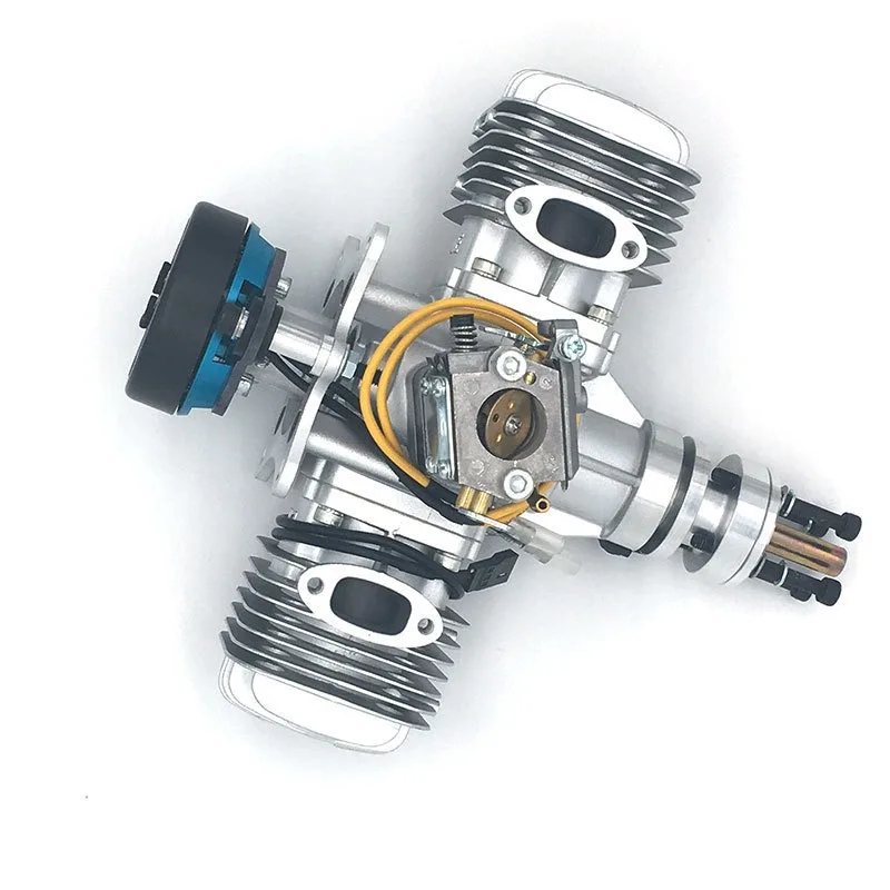 

2026 5. DLE60 model aircraft drone engine two-cylinder two-stroke with power generation system 180W60CC displacement