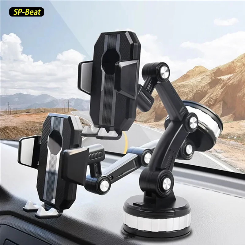 Navigation mobile phone holder Car suction cup mobile phone holder Car dashboard Navigation multifunctional holder