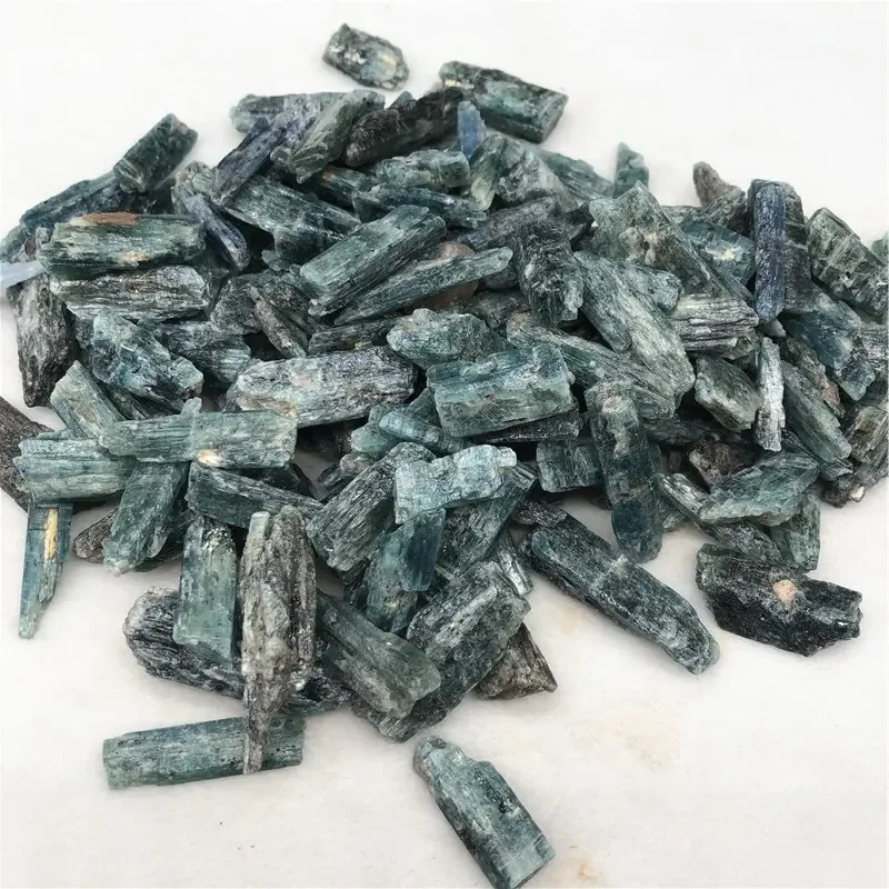 5kg Natural Kyanite Quartz Polished Thin slice shape blue color Crystals Tumbled Gravel cyanite gemstone for Healing Crystals