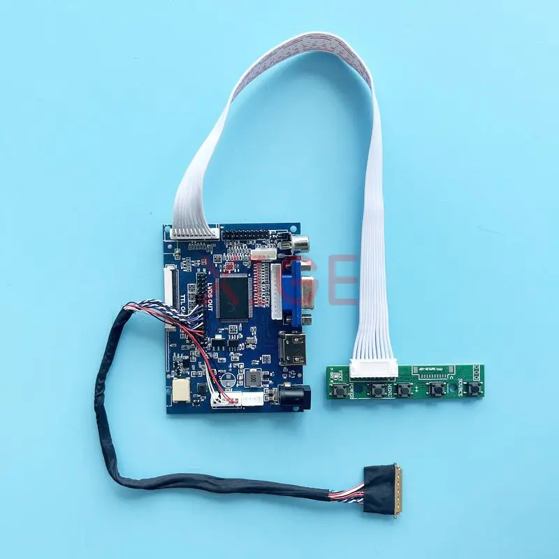 

Fit LP133WD1 LP133WD2 Driver Controller Board 13.3" Compatible-HDMI Laptop Display DIY Assembly Kit VGA 2AV LVDS 40 Pin 1600*900