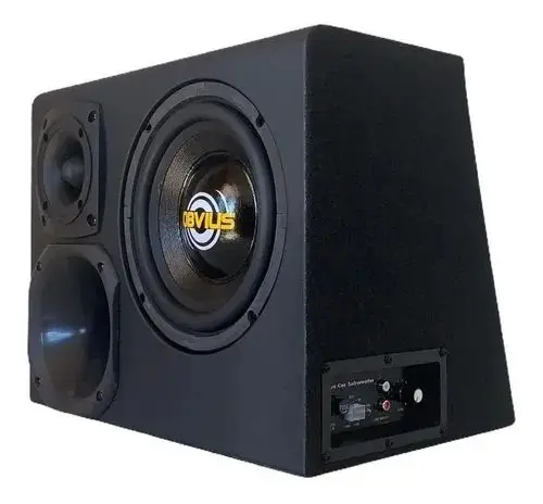 Amplified Box Trio Obvius Sub 8 Pol Corneta Tweeter 440W