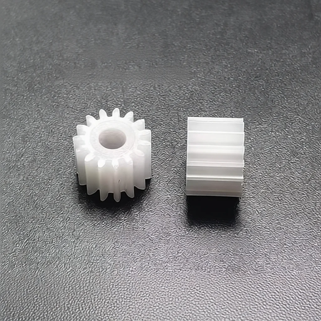 0 5 Module Plastic POM Spur Gear Drive Element For Mechanical Robotics Transmission Part Motor Maintenance Precision Accessory