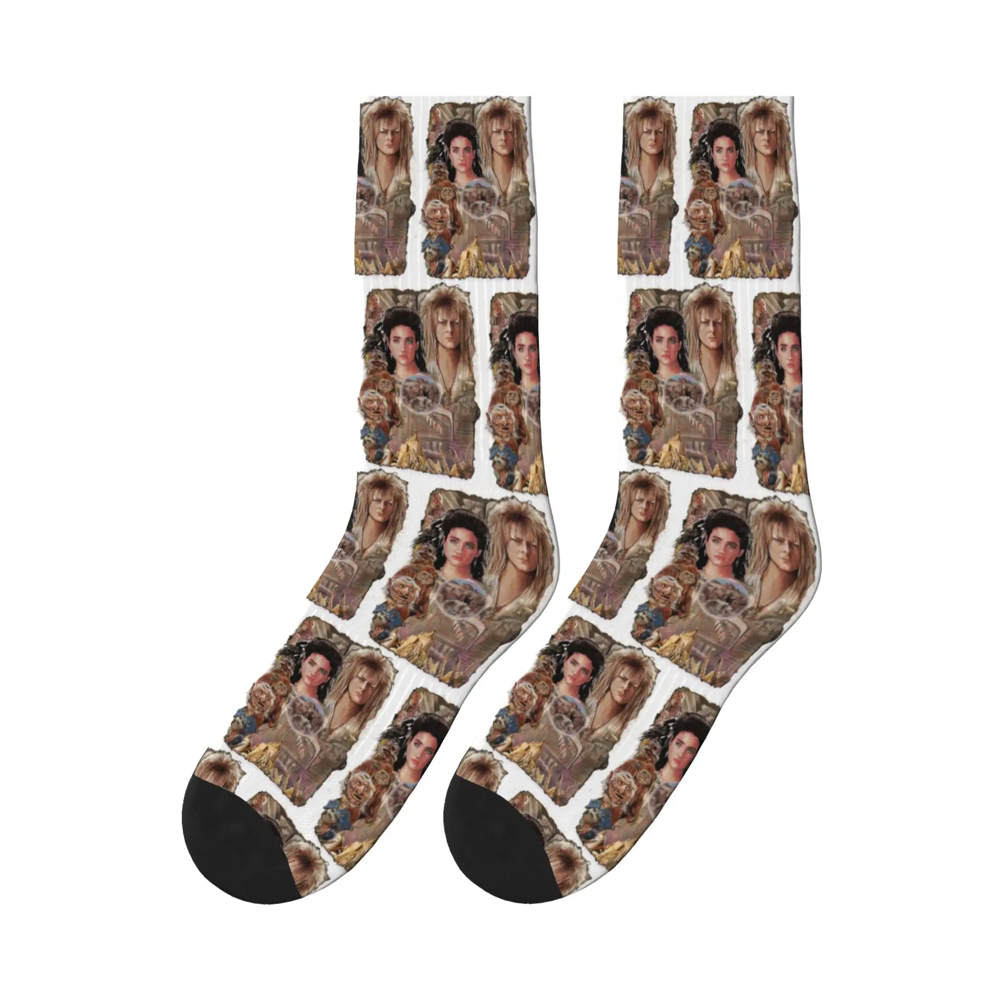 

Enter the Labyrinth Sports Socks High Quality Stockings All Season Long Socks for Man's Woman's Christmas Gifts