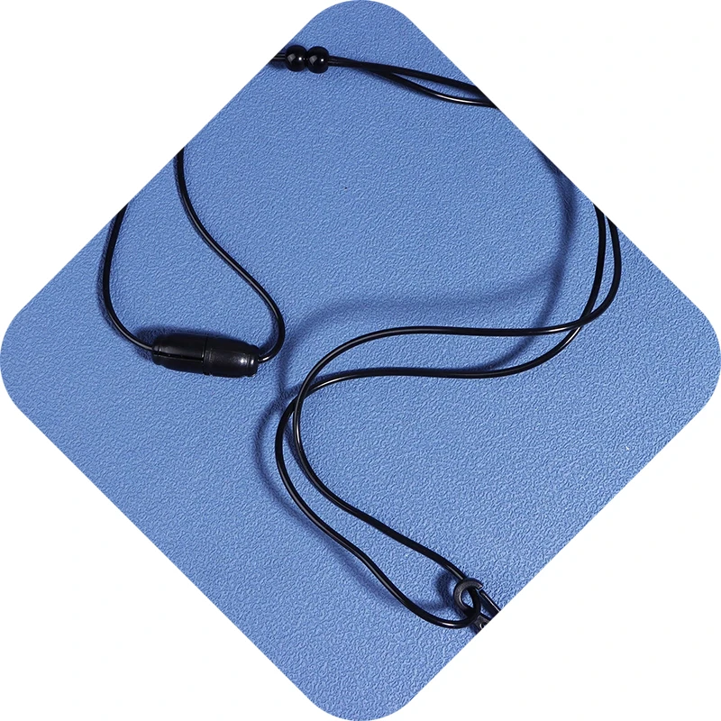 高品質多目的審判笛ロープランヤード黒色PVCホイッスルストラップロングランヤードキーホルダー