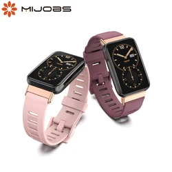 For Xiaomi Mi Band 7 Pro Strap Silicone Wristband Mi Band 7 Pro Bracelet NFC Global Version Watchband Correa Miband 7 Pro Strap