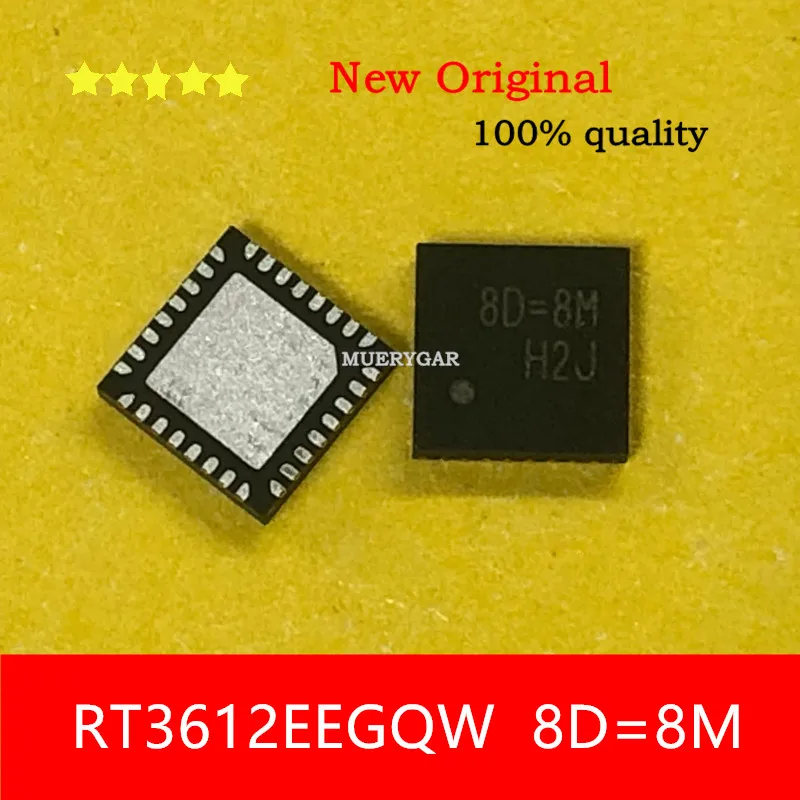 (1-200pieces/lot)100%New RT3613EEGQW 8D=9D 8D=** RT3613EJGQW G0=08F G0=*** Other Use the same QFN-32 RT3651EFGQW FK=** IC