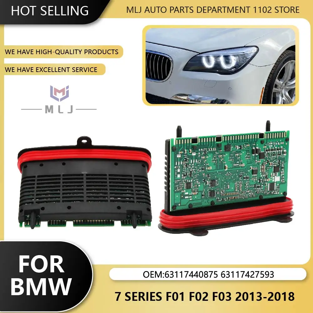 63117440875 63117427593 For BMW 7 Series F01 F02 F03 2013-2018 Driver Module TMS Control Module Unit Non-AFS Headlight
