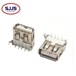 【20-5PCS】USB Type A Standard Port Female Male Solder Jacks Connector PCB Socket USB-A type USB-AF AF