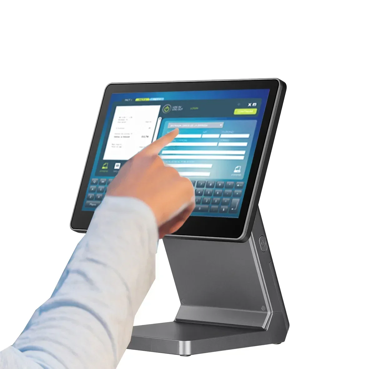 Best QR Code Scanning High Resolution All In One 11.6 Inch POS Terminal POS System Android