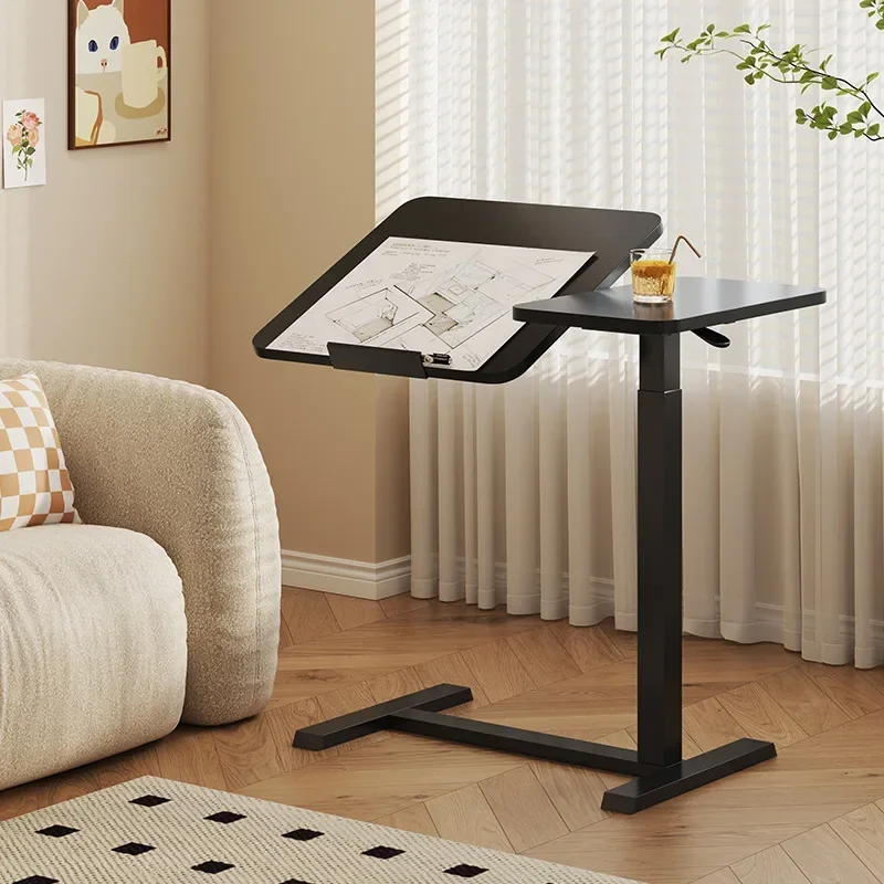 Firm Bedside table removable lift stack computer table side few desks household any table study table