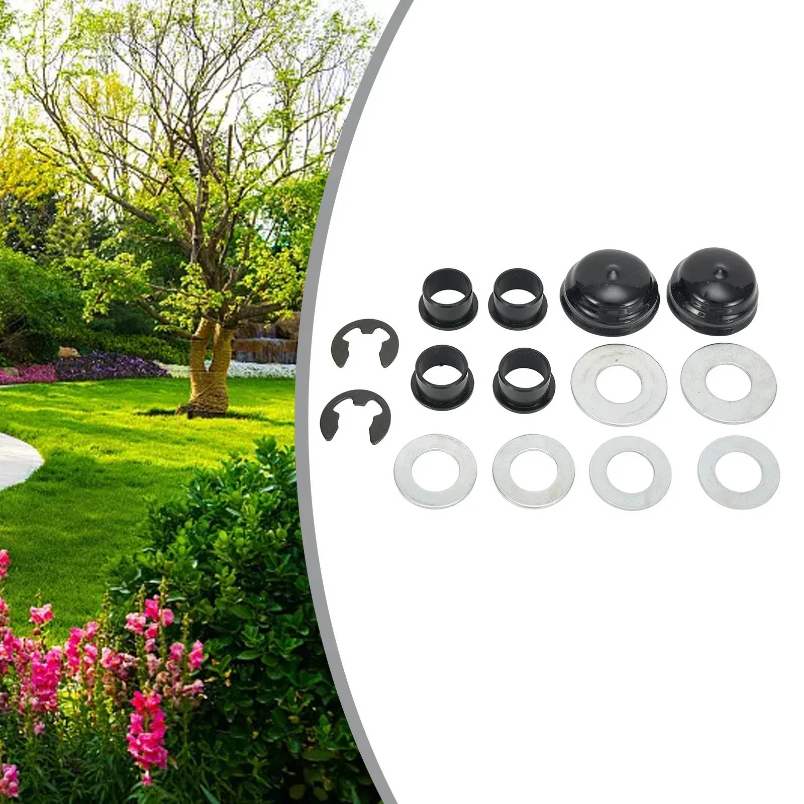 Enhance Tractor Steering With Steering Spindle Bushing Rebuild Kit Compatible With YTH Cast Axle Series Tractors