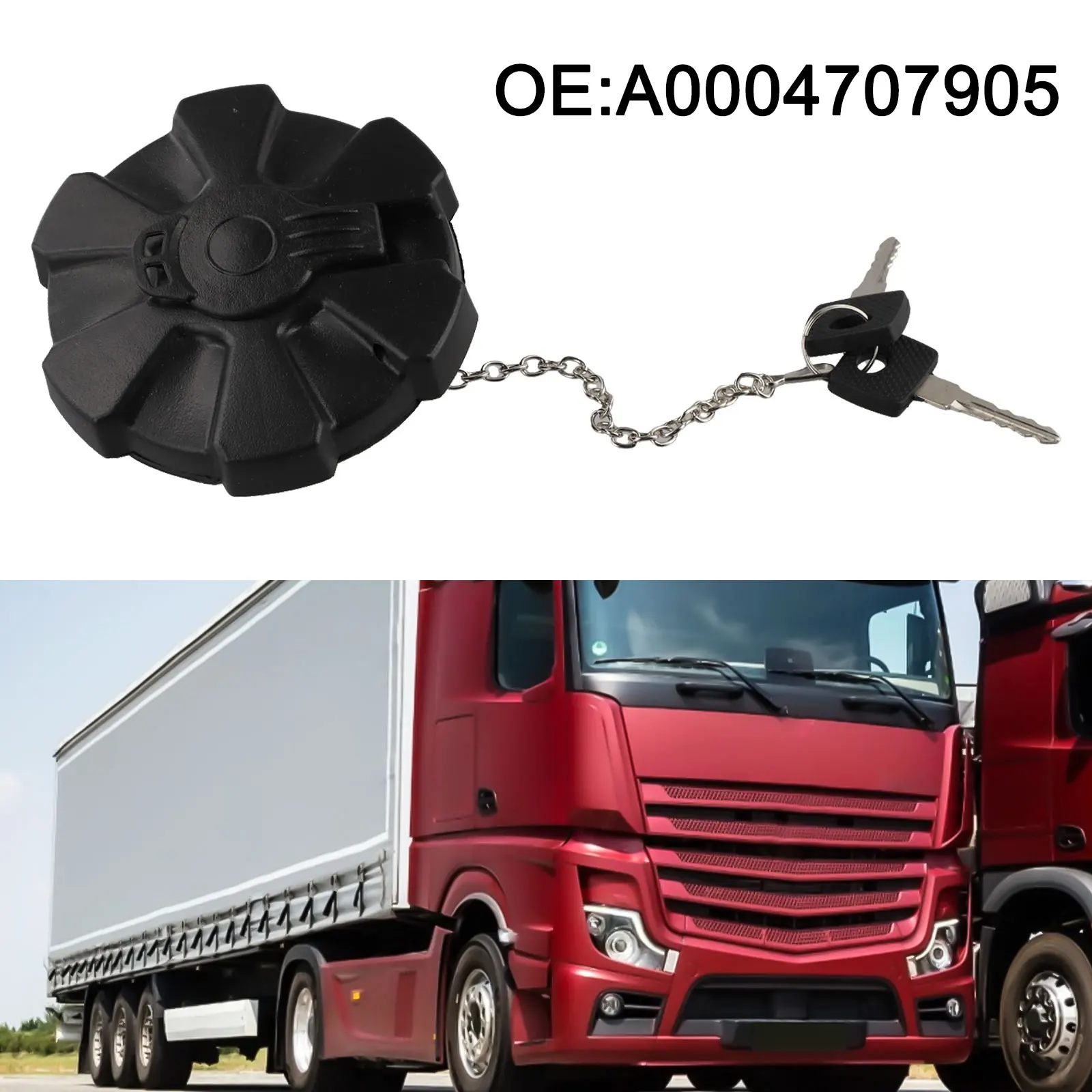 Diesel Tank Cap Replacement For Benz And For MAN Truck Oil Tank Lid OEM A0004706605 A0004707905 2104827 81122106027