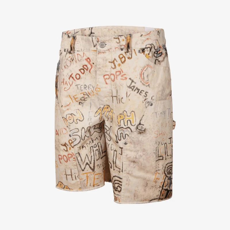 

Nike genuine JORDAN Men's Fashion Full-Print Graffiti Breathable Shorts HF9346-133