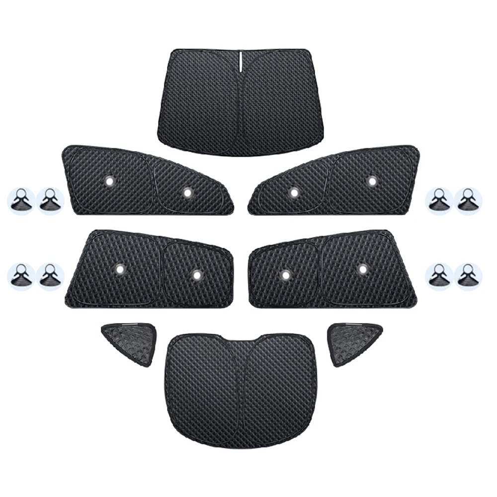 

Sunshade with suction cups For Tesla Model 3 20017-2024 Window Sunshade 2021-2025 Model Y Front Window Sunshade Car Accessories
