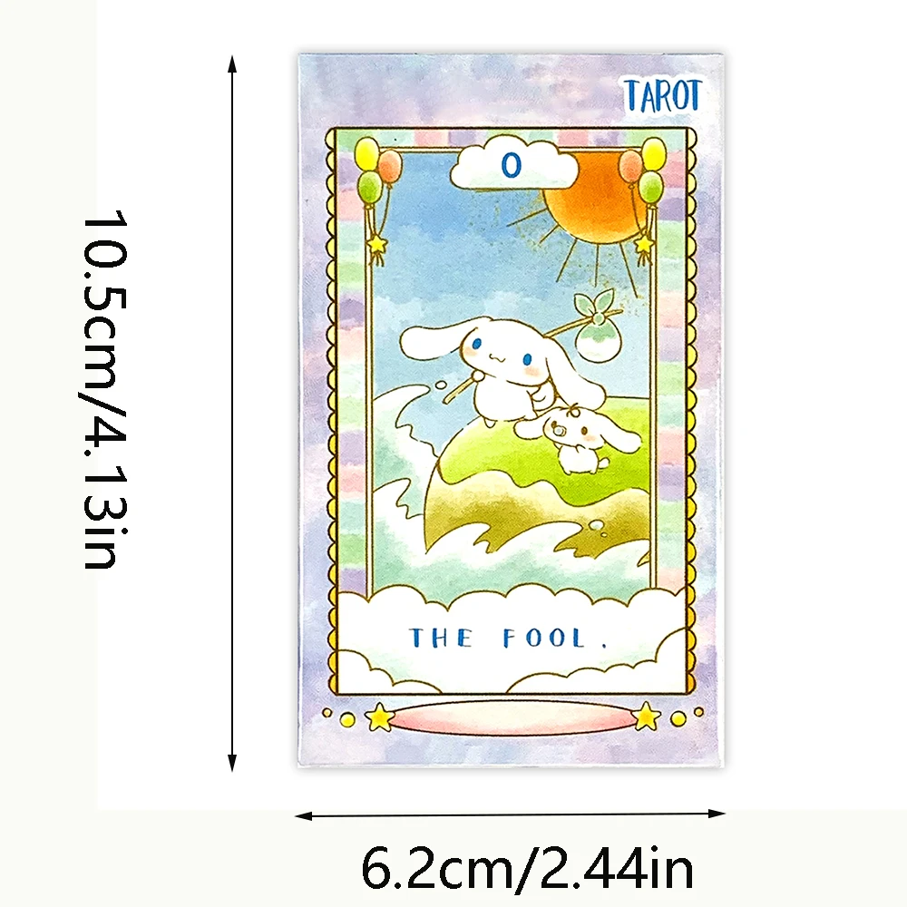 بطاقات التارو الجديدة 78 قطعة سطح التارو اللطيف سطح رائع للمبتدئين حجم المحمولة والأصدقاء جمع أرواق لعب