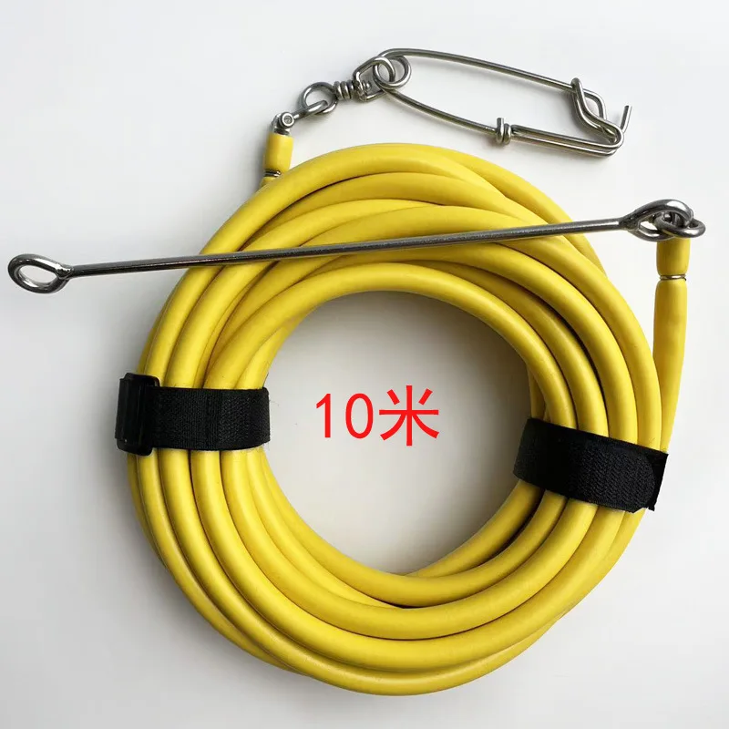 

Плавучая леска для подводной охоты, портативная, 20 м / 15 м / 10 м, складная, для ловли тунца