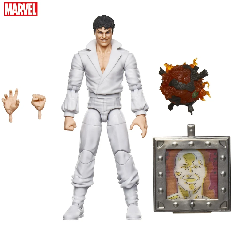 

Marvel Legends Series Beyonder, Retro Super Heroes Secret Wars Comics Collectible 6 Inch Action Figure with Shield