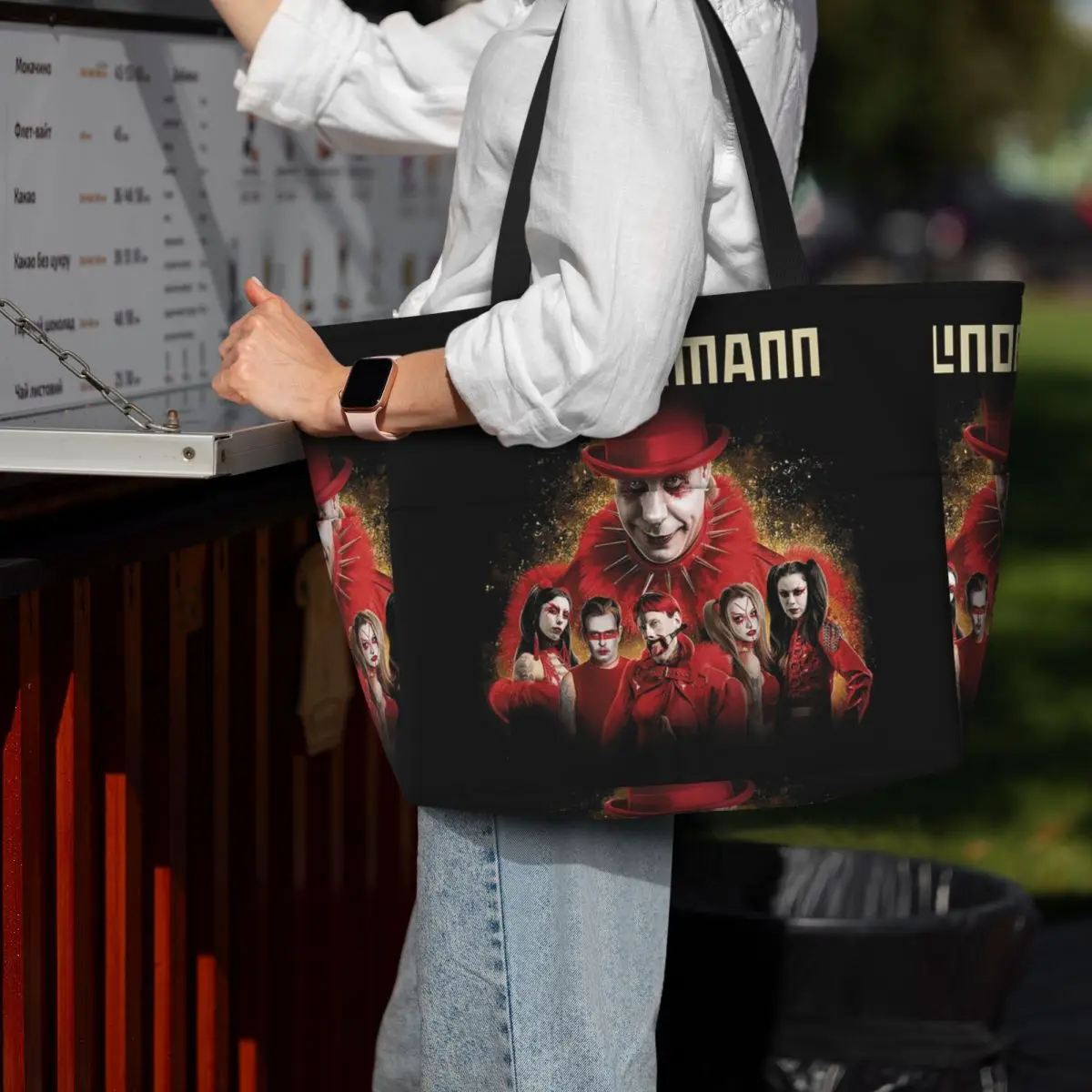 Lindemann Beach Tote Bag Sport Gym Yoga Duffle Large Tote Bag Women Travel Bag Fitness bag