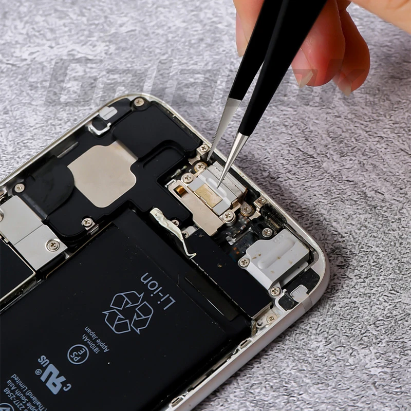 الاستاتيكيه ملاقط من الفولاذ المقاوم للصدأ 6 قطعة صيانة دقيقة الصناعية إصلاح أداة منحنية نموذج العمل المنزلي صنع الأدوات اليدوية