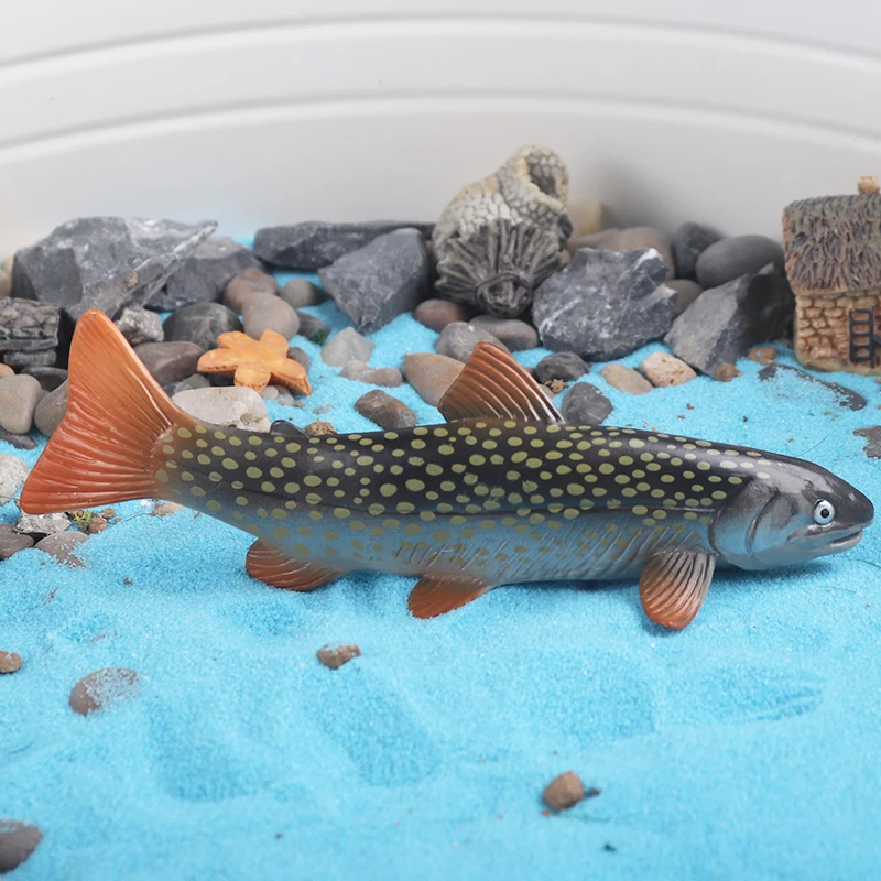 Oenux Sealife Tiere Actionfiguren Ozean Fisch Lachs Thunfisch Modell Figuren Mini PVC Schule Projekt Kid Collection Bildung Spielzeug – Detail 9