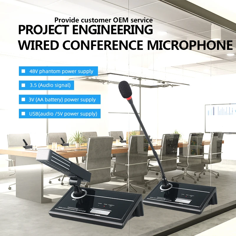 EPXCM 402-YXYH Gooseneck Condenser Desktop USB Microphone for Computer PC Video Conferences Streaming Meetings Lectures