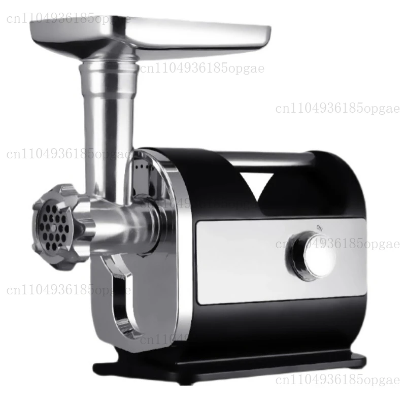 220v Upgrade Upgrade Household Electric Stainless Steel Multi-function Mincer Mincer Minced Pepper Garlic Sausage Enema Mincer